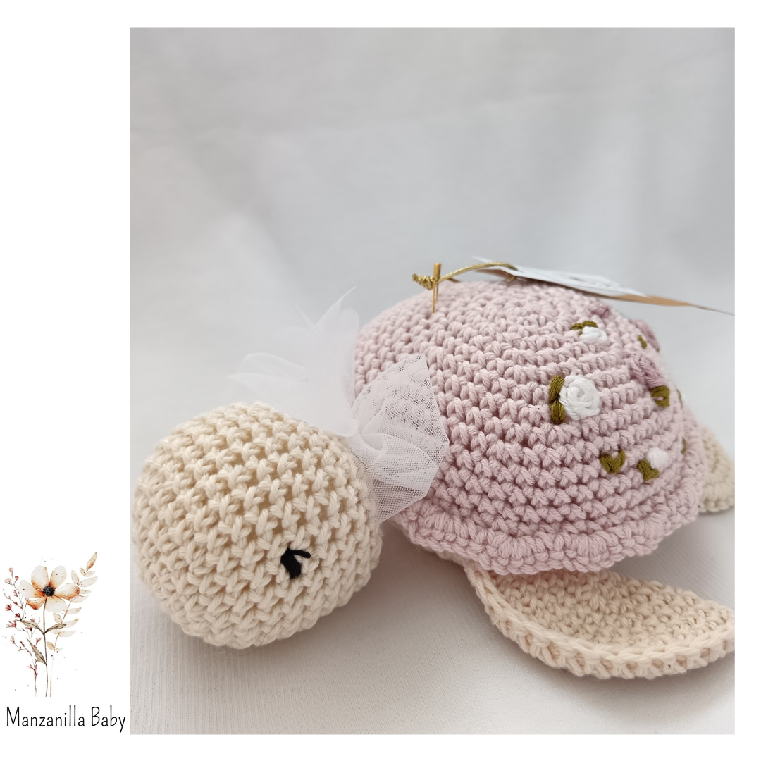 Amigurumi Tortuga Rosa