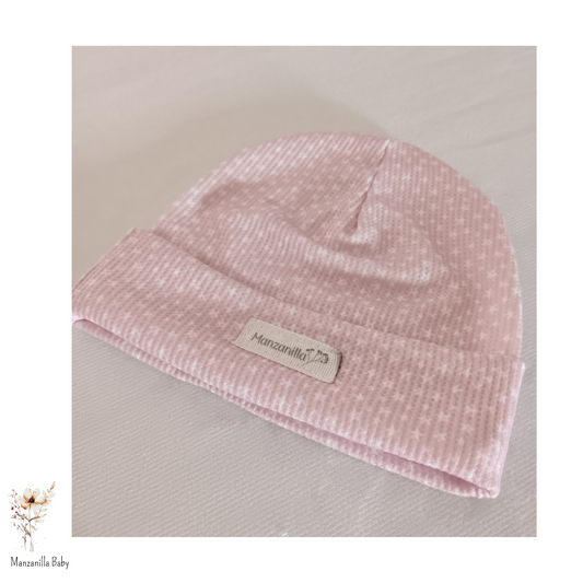 Gorrito Rosa Estrellitas