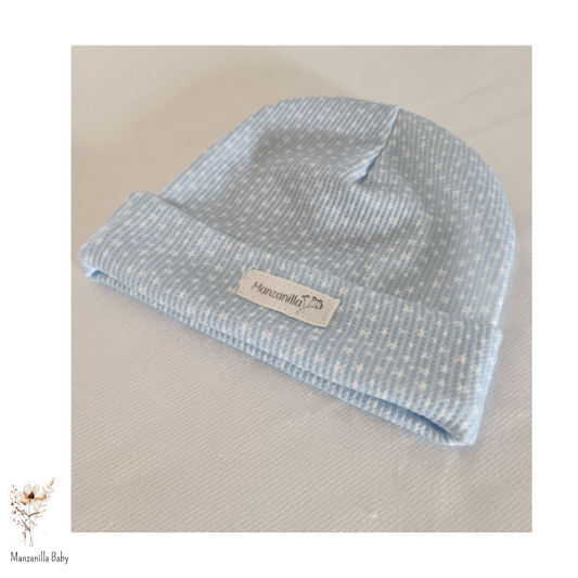 Gorrito Estrellitas Celeste