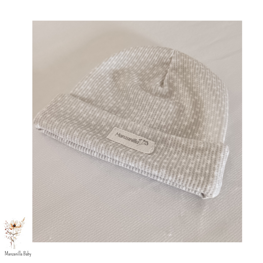 Gorrito Estrellitas Gris