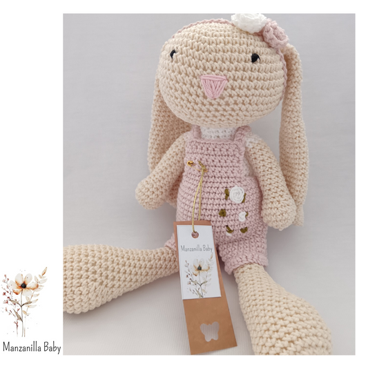 Amigurumi Conejo Rosa