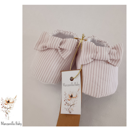 Zapatitos Raya Rosa Moña