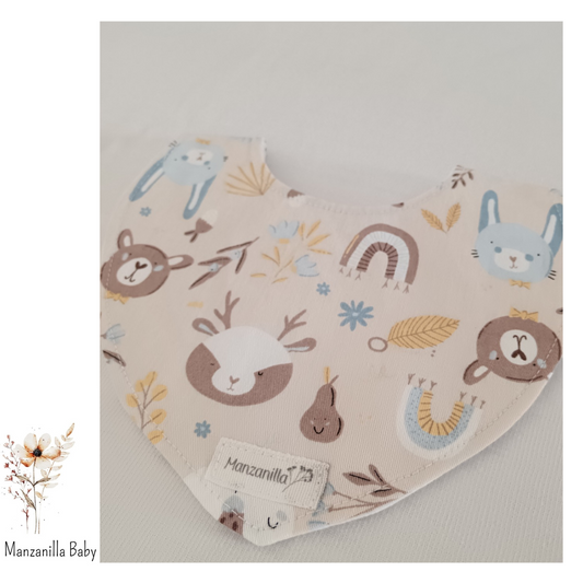 Babero Boho Beige