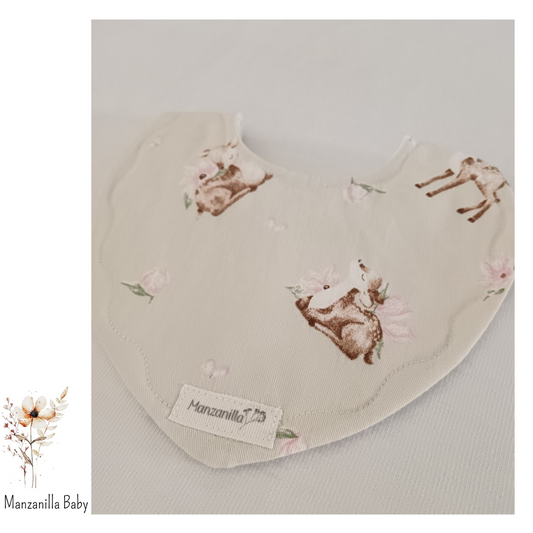 Babero Bambi Beige