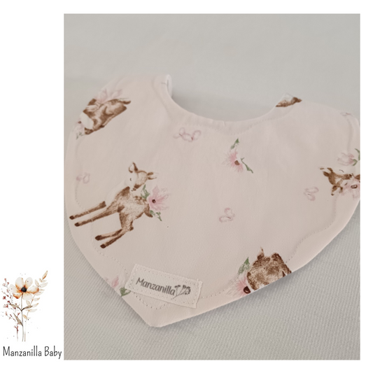 Babero Bambi Rosa