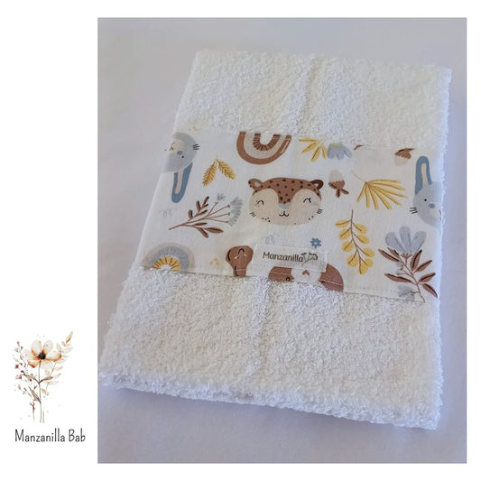 Toalla de Mano Boho Blanca